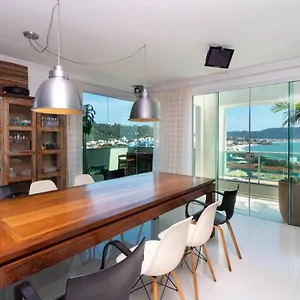 Cobertura Em Com Vista Espetacular Do Mar E Montanha, 3 De Frente Para O Mar, Amplo Terraco, Wifi 300mb E Tv Com Canais Por Satelite, Garagem Para 2 Carros , Bombinhas Brasil